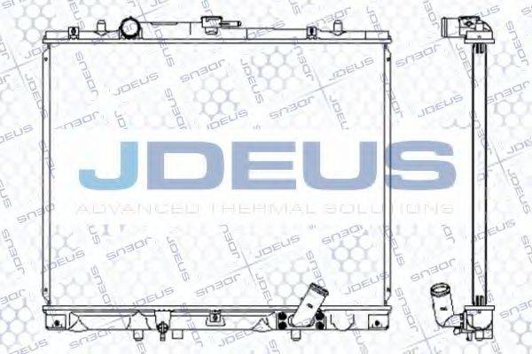 JDEUS 018M20 Радиатор, охлаждение двигателя