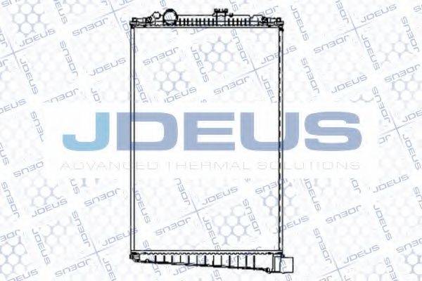 JDEUS 108M05B Радиатор, охлаждение двигателя