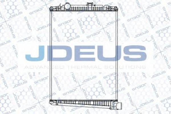 JDEUS 108M06B Радиатор, охлаждение двигателя