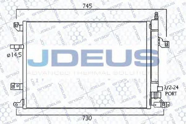 JDEUS 731M17 Конденсатор, кондиционер