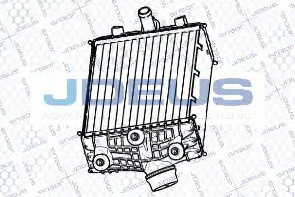 JDEUS RA8430090 Интеркулер