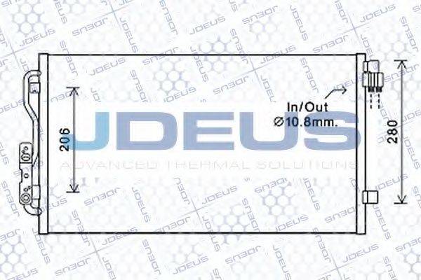 JDEUS 705M30 Конденсатор, кондиционер