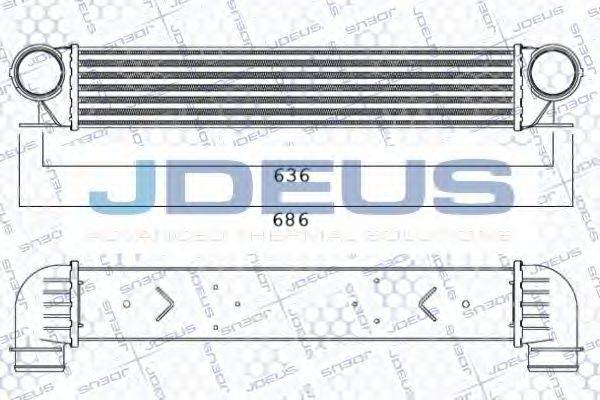 JDEUS 805M19A Интеркулер