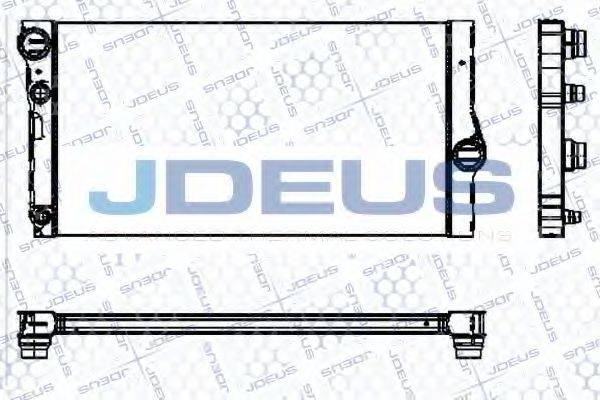 JDEUS 005M31 Радиатор, охлаждение двигателя