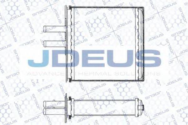 JDEUS RA2110301 Теплообменник, отопление салона