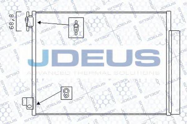 JDEUS 723M95 Конденсатор, кондиционер