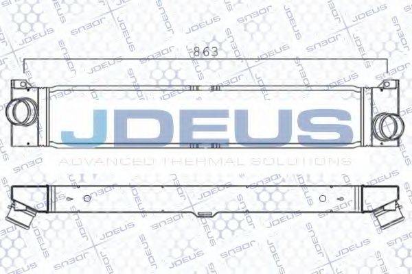 JDEUS 811M21A Интеркулер