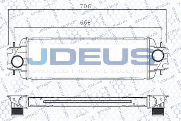 JDEUS 823M20A Интеркулер