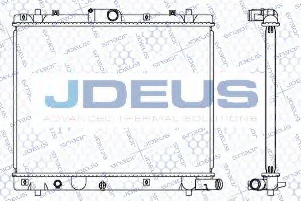 JDEUS 042M29 Радиатор, охлаждение двигателя