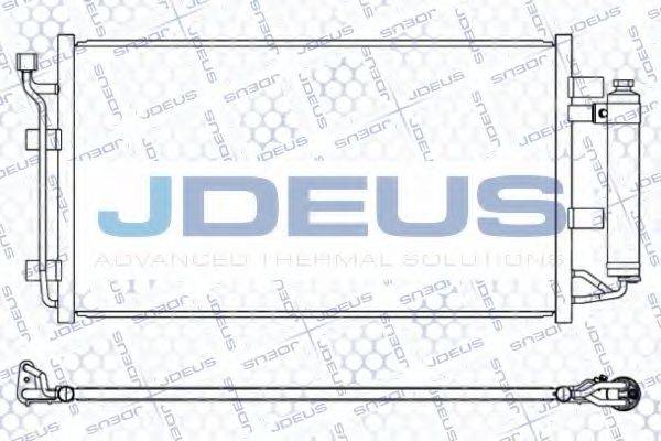 JDEUS 719M72 Конденсатор, кондиционер