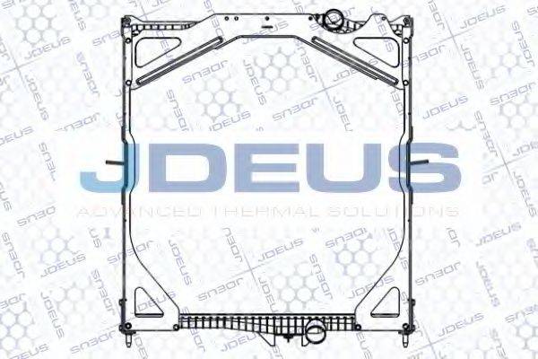 JDEUS 131M11A Радиатор, охлаждение двигателя