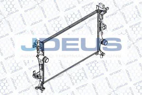 JDEUS RA0111410 Радиатор, охлаждение двигателя