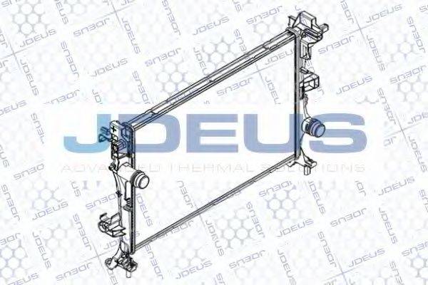 JDEUS RA0111420 Радиатор, охлаждение двигателя