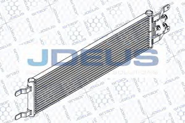 JDEUS RA4111420 масляный радиатор, двигательное масло