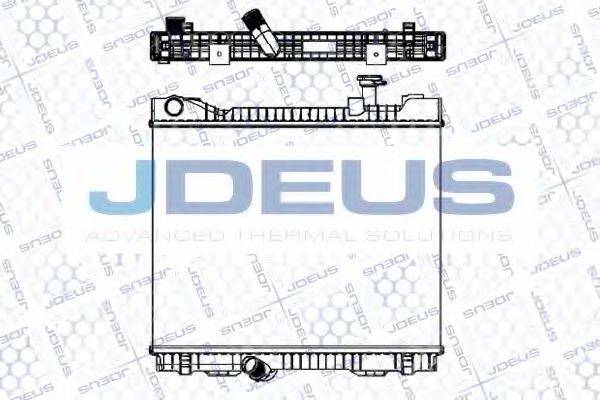 JDEUS 019M40 Радиатор, охлаждение двигателя