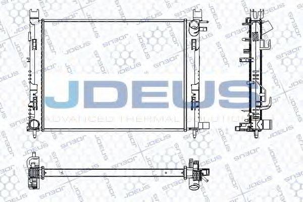 JDEUS RA0231100 Радиатор, охлаждение двигателя