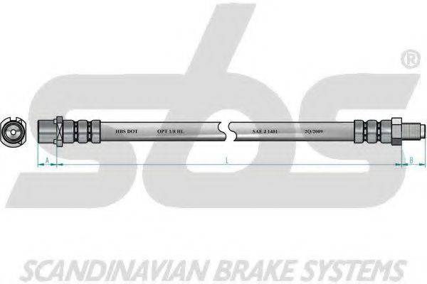 SBS 13308523144 Тормозной шланг