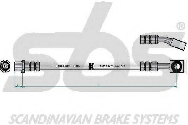 SBS 1330853679 Тормозной шланг