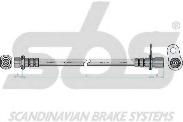 SBS 13308545169 Тормозной шланг