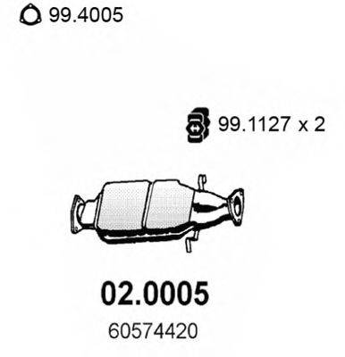 ASSO 020005 Катализатор