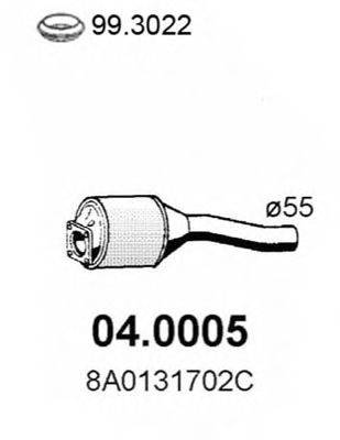 ASSO 040005 Катализатор