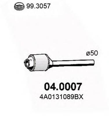 ASSO 040007 Катализатор