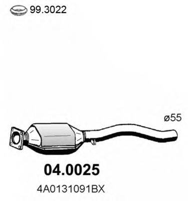 ASSO 040025 Катализатор