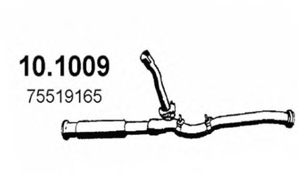 ASSO 101009 Труба выхлопного газа