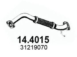 ASSO 144015 Труба выхлопного газа
