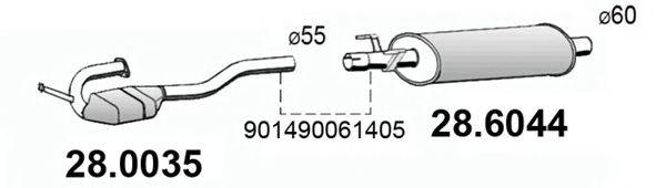 ASSO 280035 Катализатор