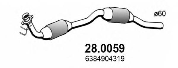 ASSO 280059 Катализатор