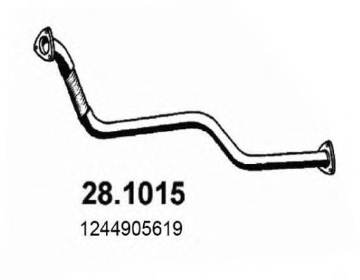 ASSO 281015 Труба выхлопного газа