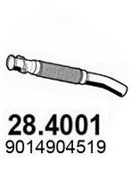 ASSO 284001 Труба выхлопного газа