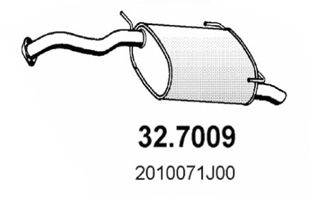 ASSO 327009 Глушитель выхлопных газов конечный