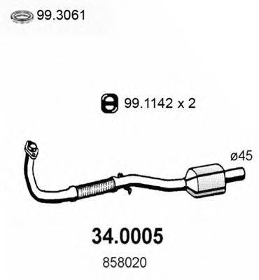 ASSO 340005 Катализатор