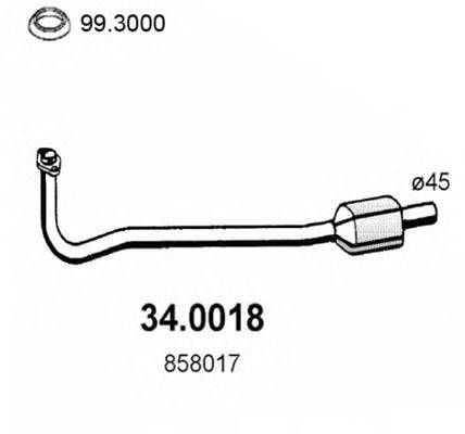 ASSO 340018 Катализатор