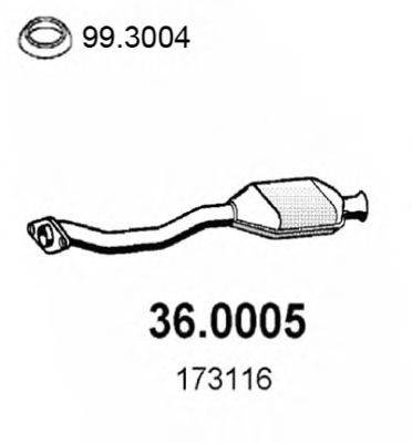 ASSO 360005 Катализатор