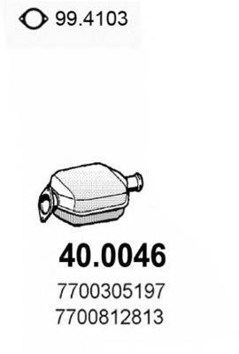 ASSO 400046 Катализатор