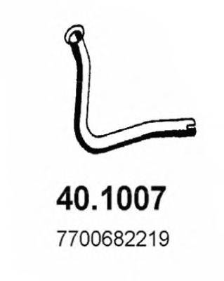 ASSO 401007 Труба выхлопного газа