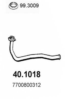 ASSO 401018 Труба выхлопного газа