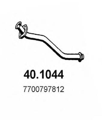 ASSO 401044 Труба выхлопного газа
