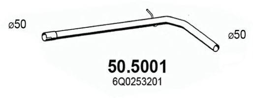 ASSO 505001 Труба выхлопного газа
