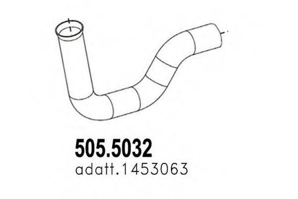 ASSO 5055032 Труба выхлопного газа