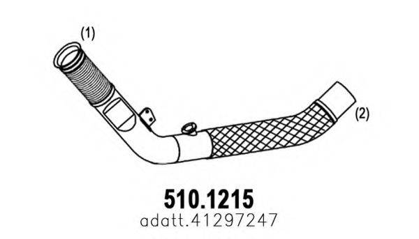 ASSO 5101215 Труба выхлопного газа