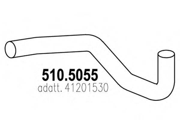 ASSO 5105055 Труба выхлопного газа