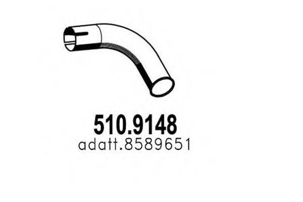 ASSO 5109148 Труба выхлопного газа