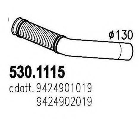 ASSO 5301115 Труба выхлопного газа