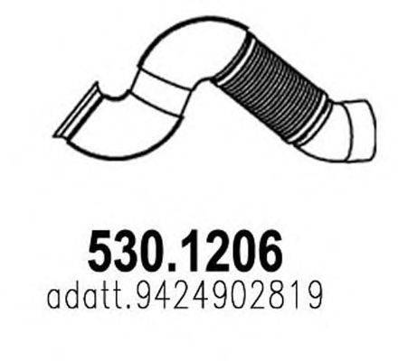 ASSO 5301206 Труба выхлопного газа