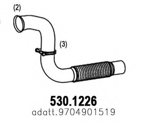 ASSO 5301226 Труба выхлопного газа