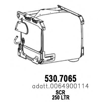 ASSO 5307065 Сажевый / частичный фильтр, система выхлопа ОГ